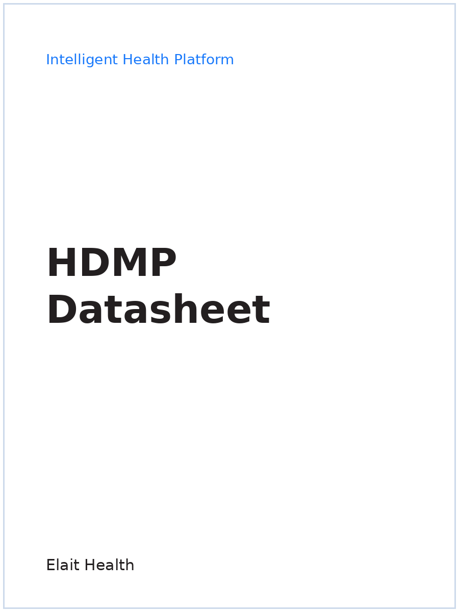 HDMP datasheet preview placeholder